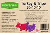 Buddys Choice Turkey & Tripe 80/10/10